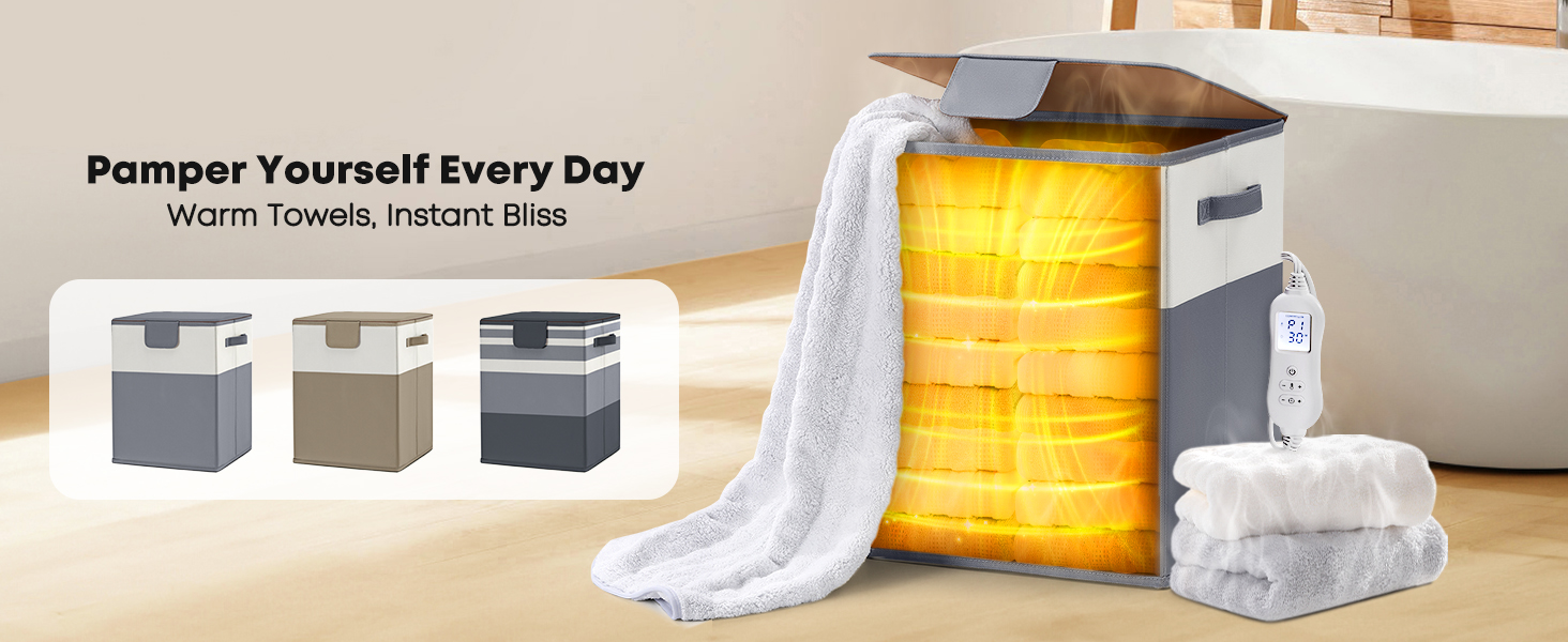 Amazon.com: UKMOT Towel Warmer, 40L Large Towel Warmer for